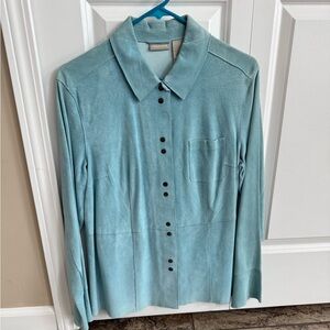 Light Blue Button-Up Shirt